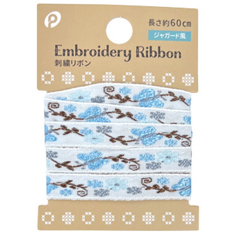刺繍リボン（ジャガード風）
