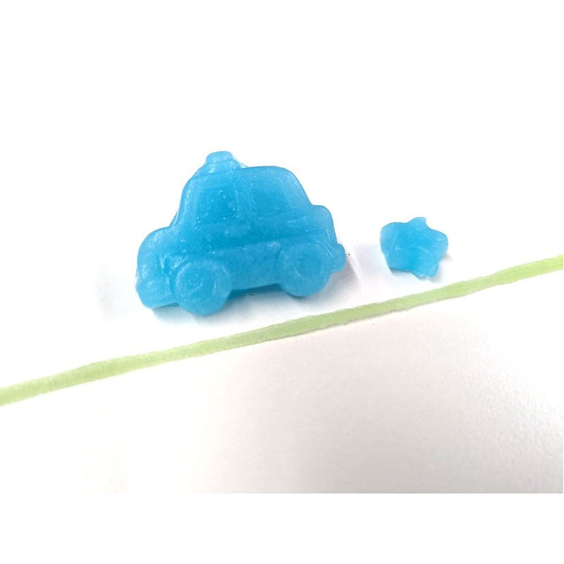 かんてんねんど　のりもの　青・緑