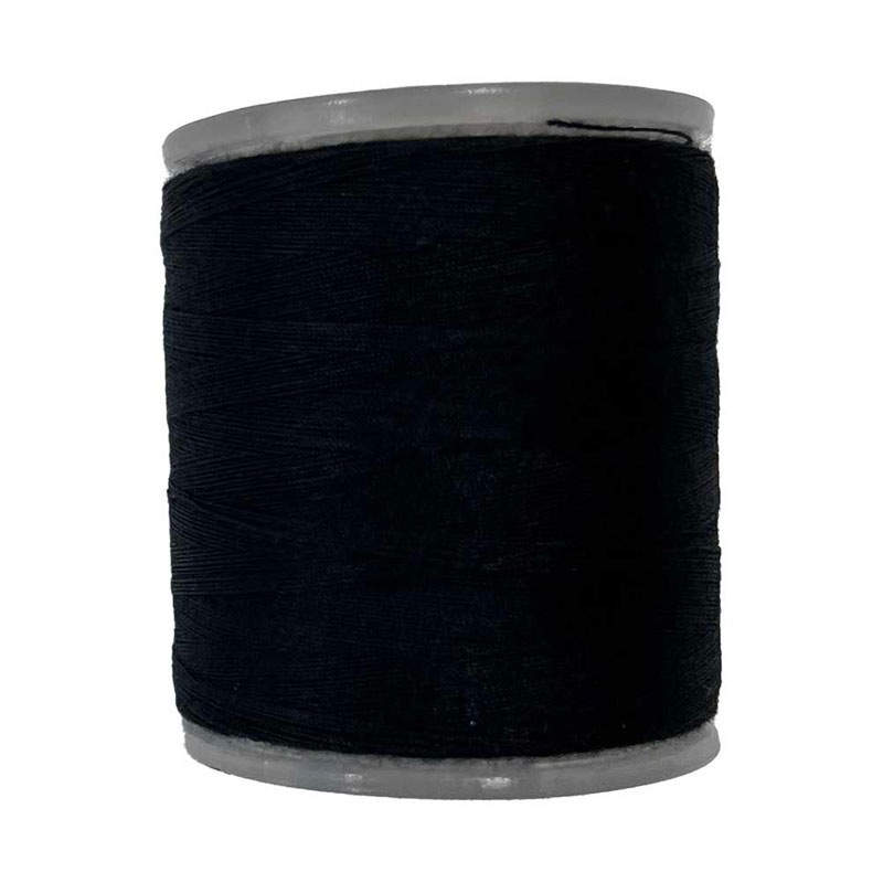 スパンミシン糸　黒　２２０Ｍ