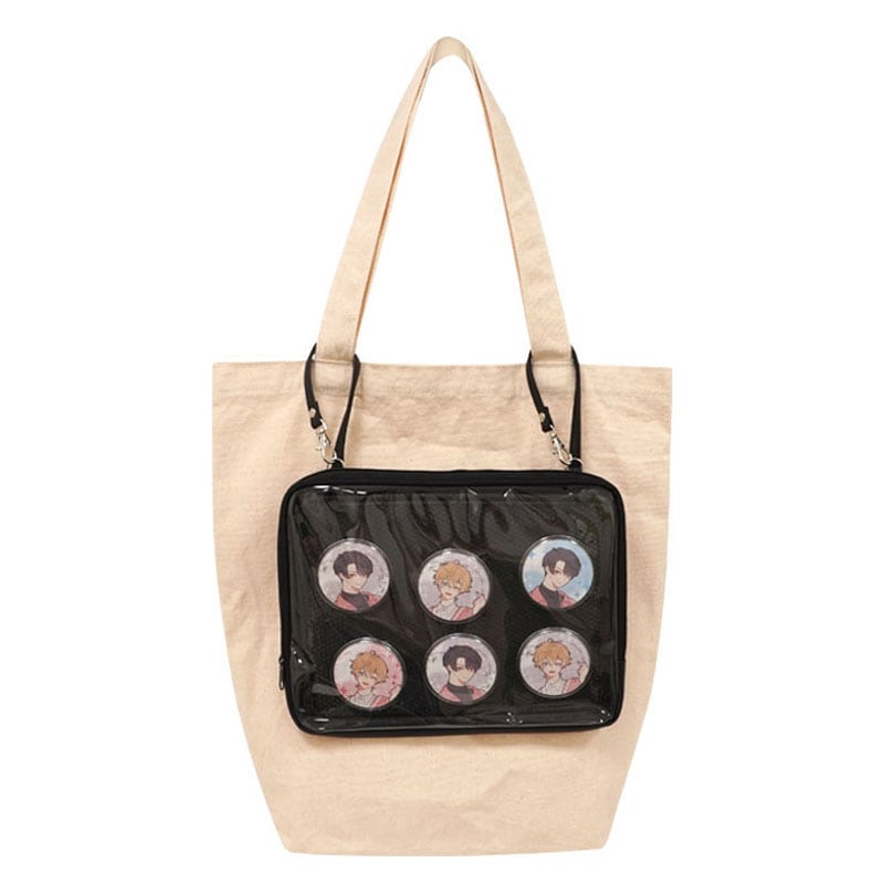 取り外せる痛バッグ　推しハピ