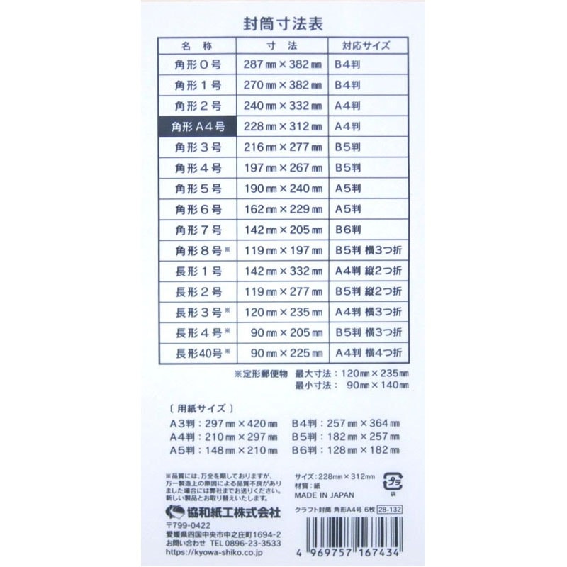 バトシーラーθプロト版ホールドアップル+1枚(お詫び紙と封筒付) クラフトエンベロップ ＜M＞ 横 紐付 茶 8枚入 (85674006)