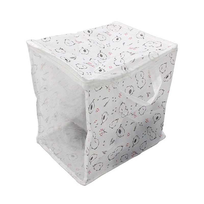 窓付き収納ケース　シマエナガ