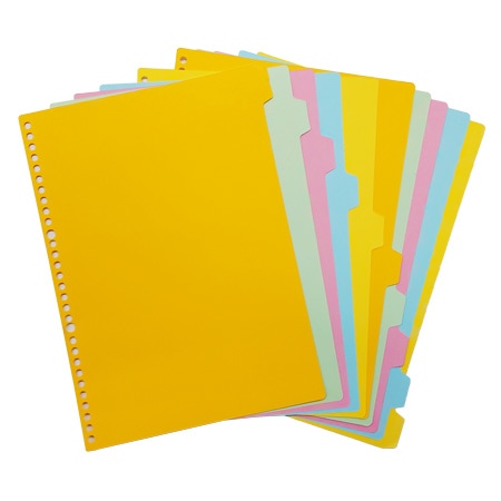 カラーペーパーインデックスＡ４　１０山