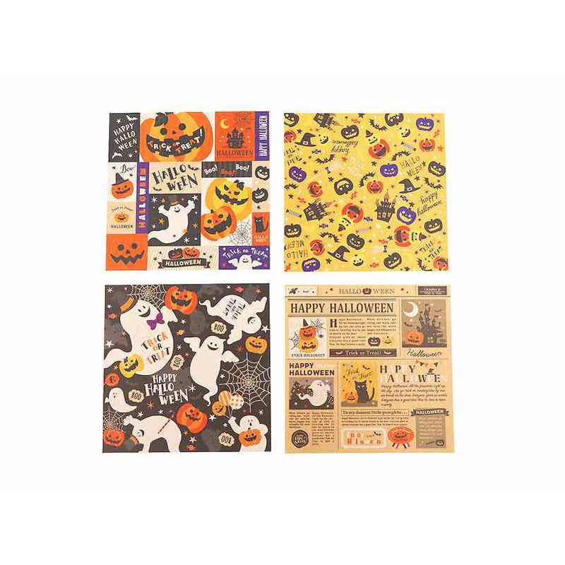 デザインペーパー おまとめ Amazon | Whaline 24枚 シノワズリー パターンペーパー 12