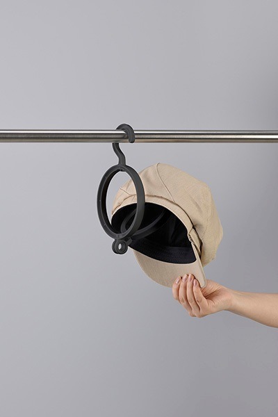帽子ハンガー　ブラック