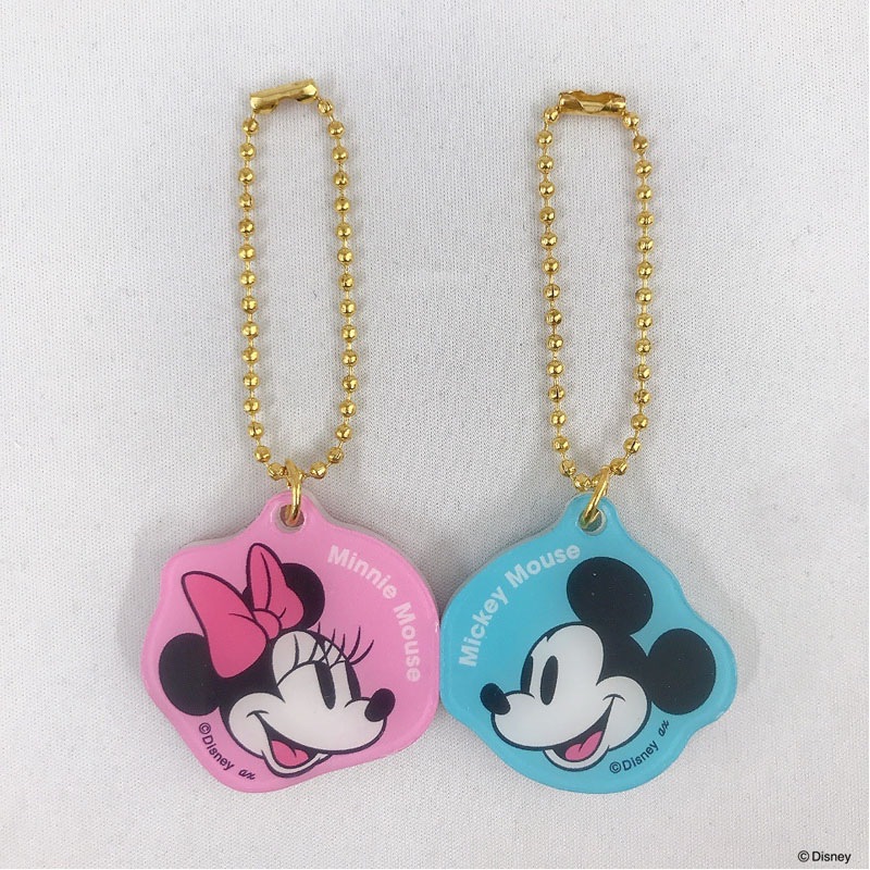 ディズニー／ミニーマウス マグネット付キーホルダー【公式】≪1個