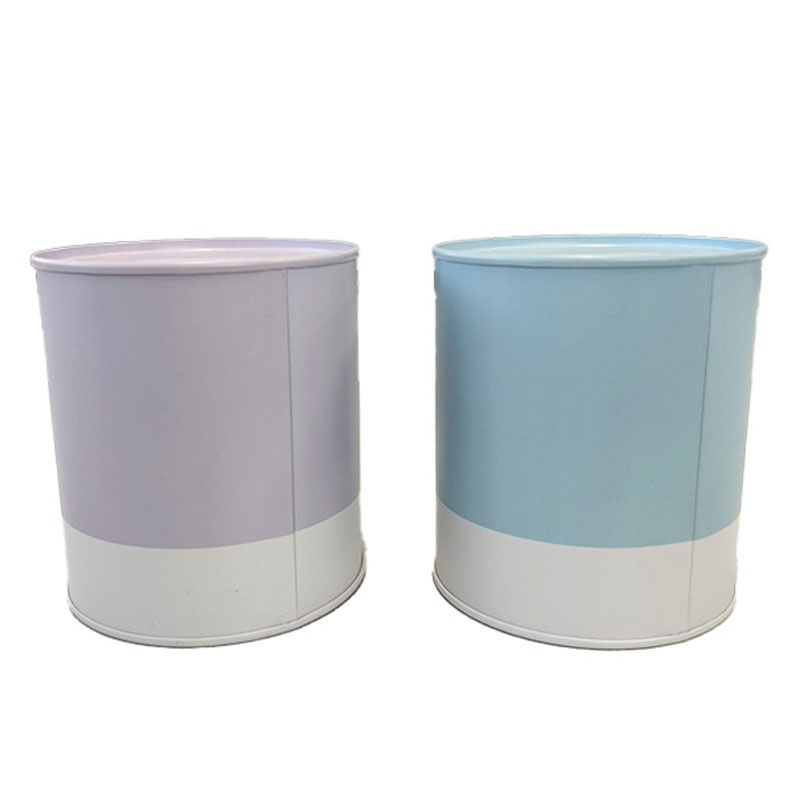 缶　貯金箱　１０万　シマエナガ柄