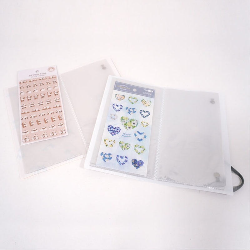 シール収納ファイル　アニマル