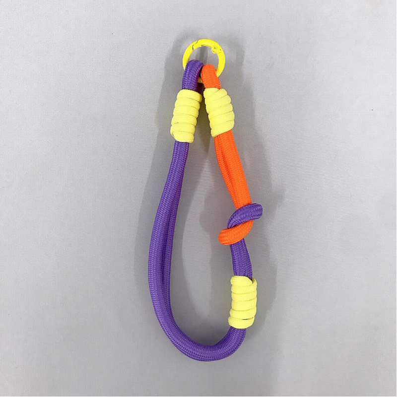 ショートストラップ　２色編み　ＰＲ