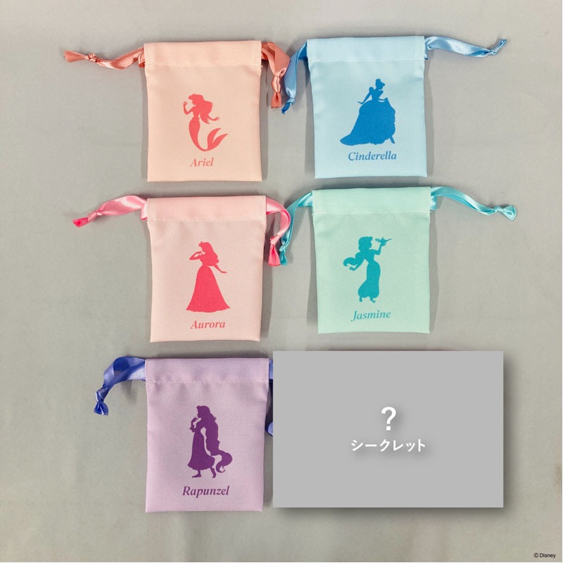 数量限定】ディズニープリンセス プチ巾着【公式】≪1個からお届け