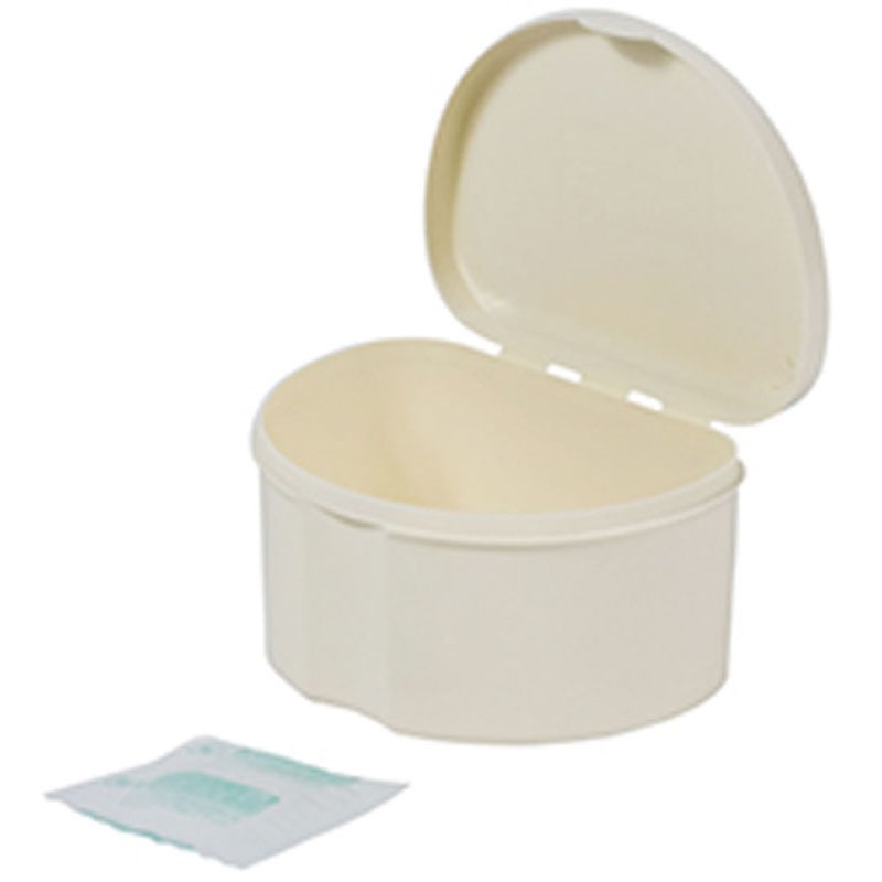 入れ歯用洗浄容器（洗浄剤１錠入）