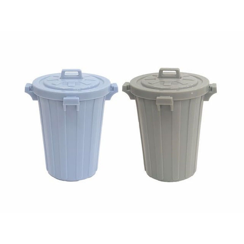 日本の町並み　ミニチュア　ポリゴミ箱