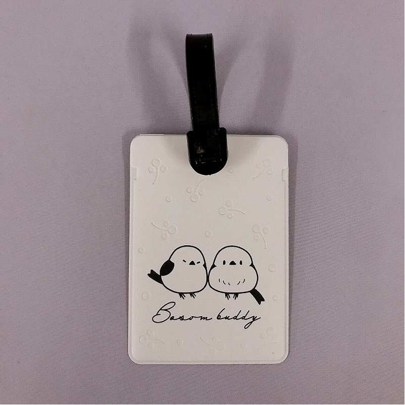 ラゲッジタグ シマエナガ柄【公式】≪1個からお届け≫Can☆Doネット