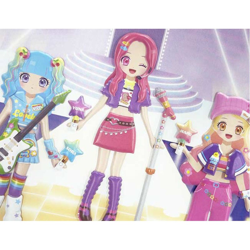 おきがえＢＩＧシール　アイドルコーデ