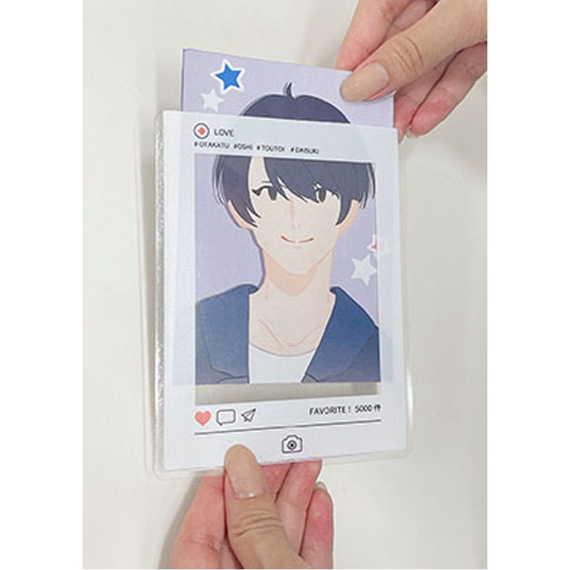 SNS風硬質ブロマイド用ケース 2P【公式】≪1個からお届け≫Can