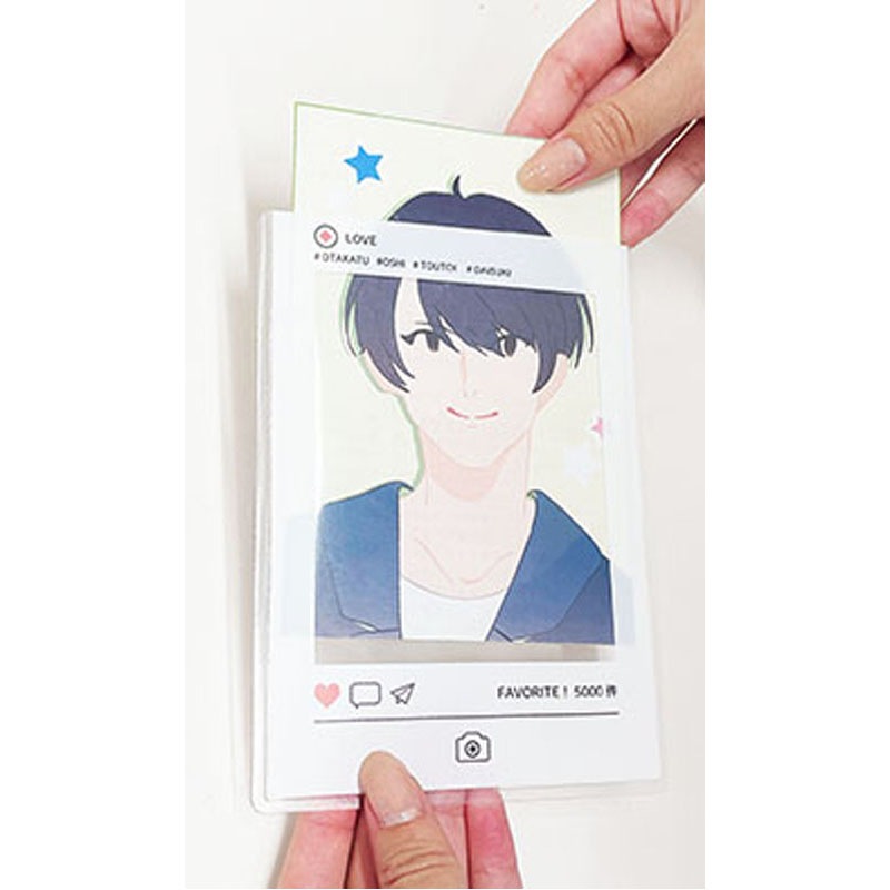 SNS風硬質ポストカード用ケース 2P【公式】≪1個からお