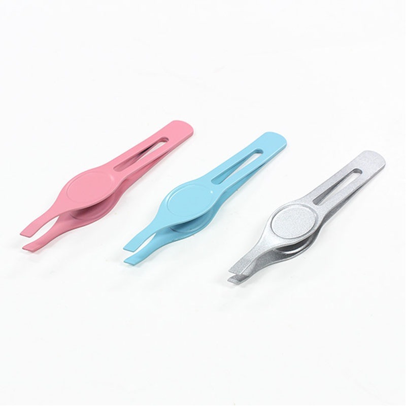 ワイドグリップ毛抜き　先斜タイプ