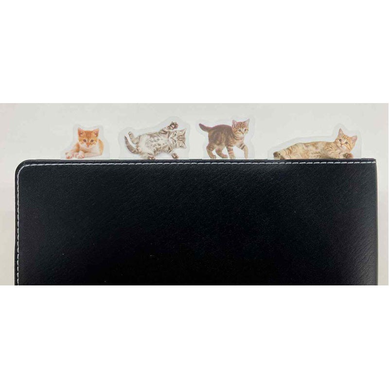 書けるフィルム猫付箋　４種×２０枚