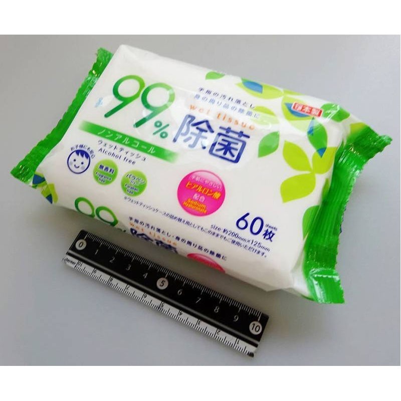 ノンアル除菌ウェット　６０枚