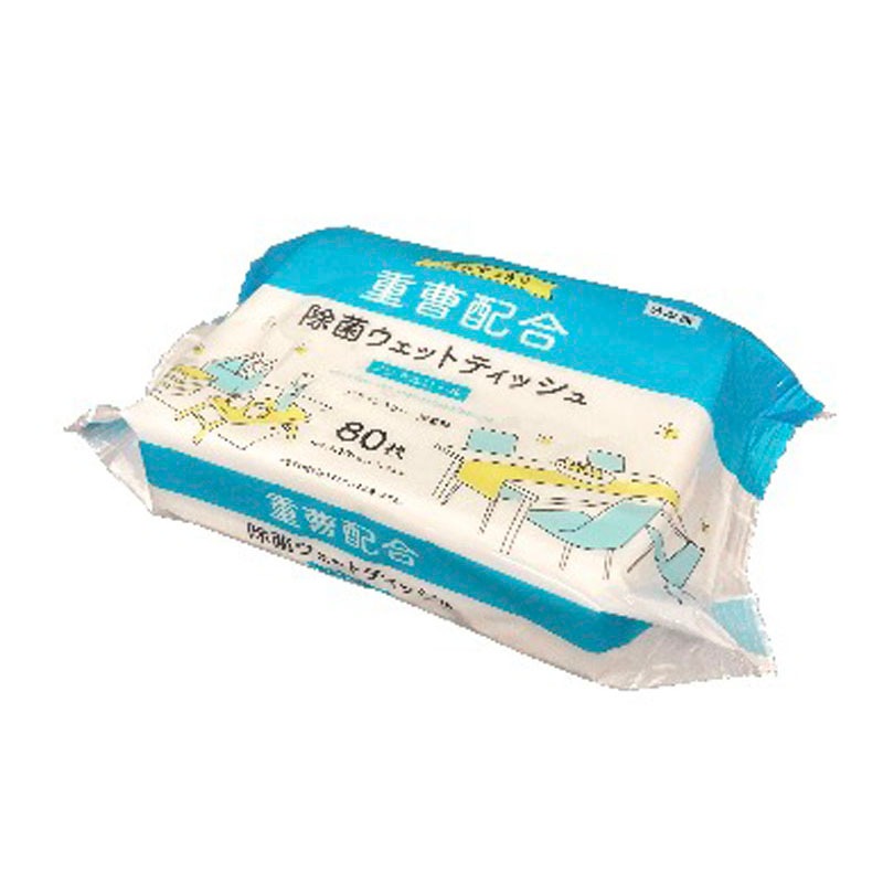 重曹配合ノンアル除菌ウェット　８０枚
