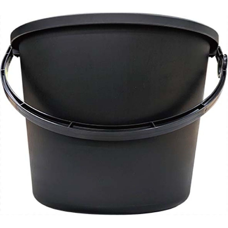 バケツ　ブラック　１０Ｌ
