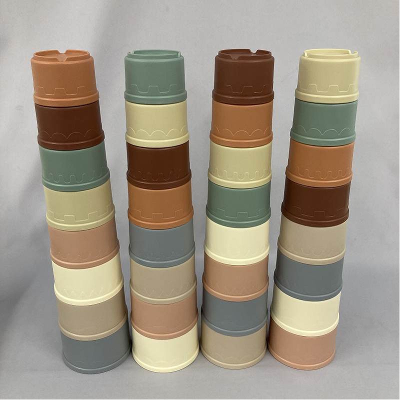 つみつみタワー　くすみカラー