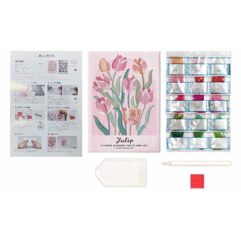ビーズアートキット　チューリップ	
