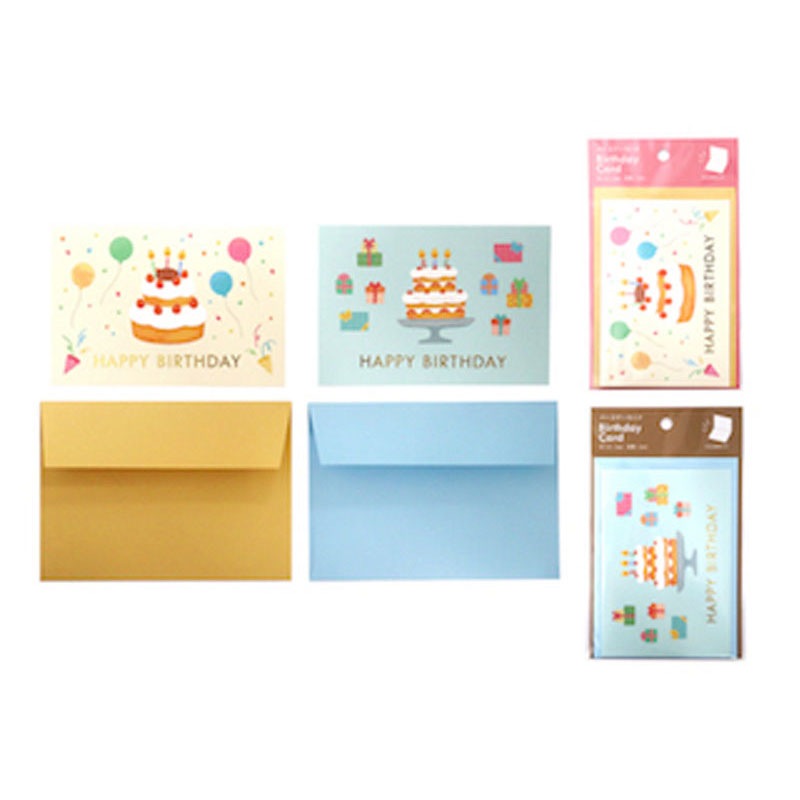 グリーティングカード　バースデー