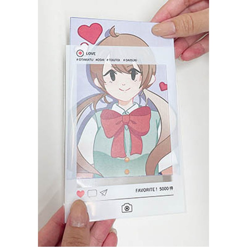 SNS風ブロマイド用スリーブ 13P【公式】≪1個からお届け≫Can