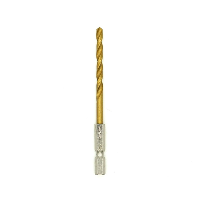 チタンドリル　六角ビット付き　４．５ＭＭ