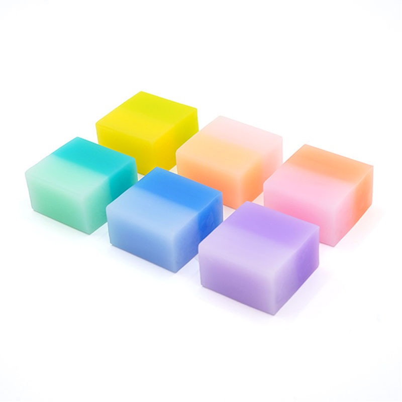 カラー消しゴム 6P【公式】≪1個からお届け≫Can☆Doネットショップ