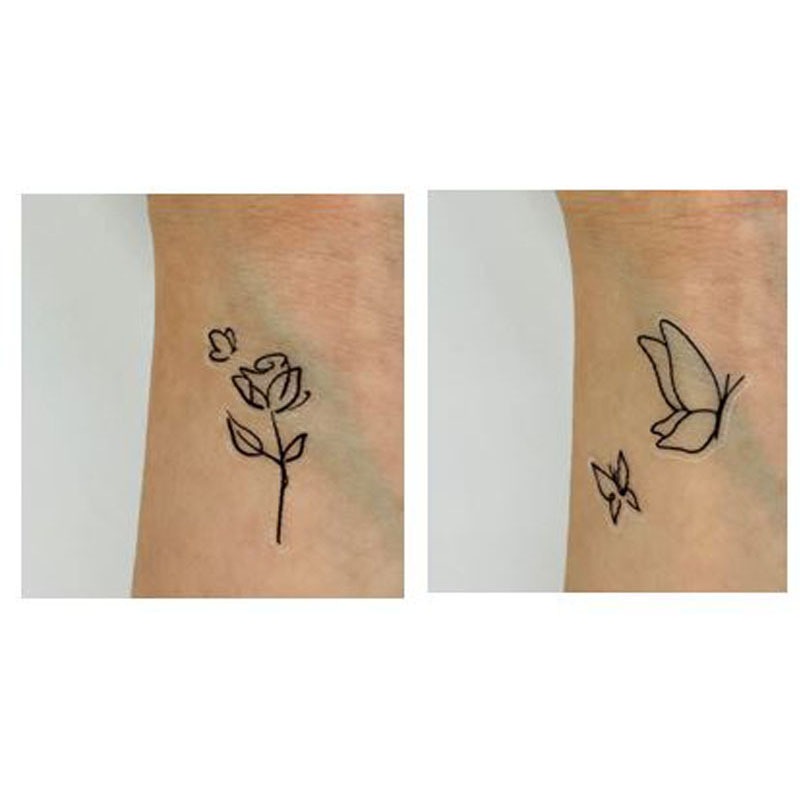 水なしタトゥー フラワー／フラッフィー【公式】≪1個からお