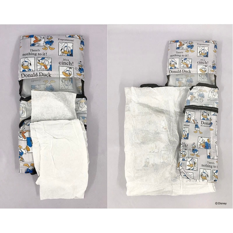 入荷now 安全 数量限定】ディズニー／ドナルドダック 折りたたみボストン バッグ