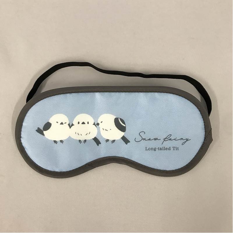 アイマスク　シマエナガ柄