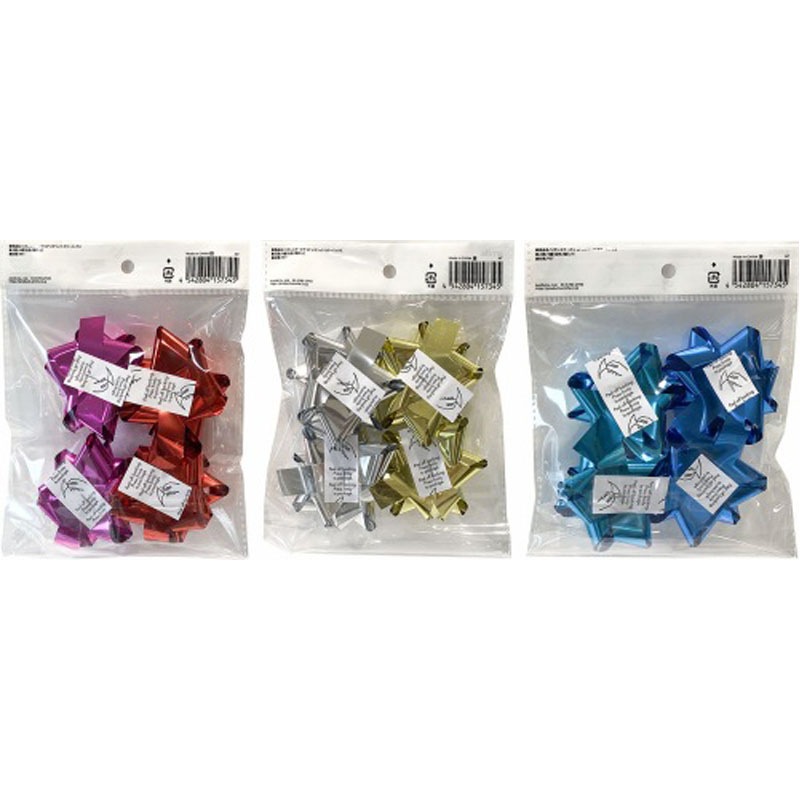 リボンボウ　Ｌ　４Ｐ　メタリックＭＩＸ