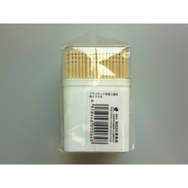 プラスチック容器入楊枝400P【公式】≪1個からお届け≫Can☆Do