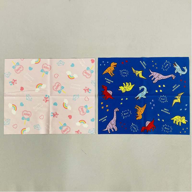 めがねクリーナー　虹／恐竜