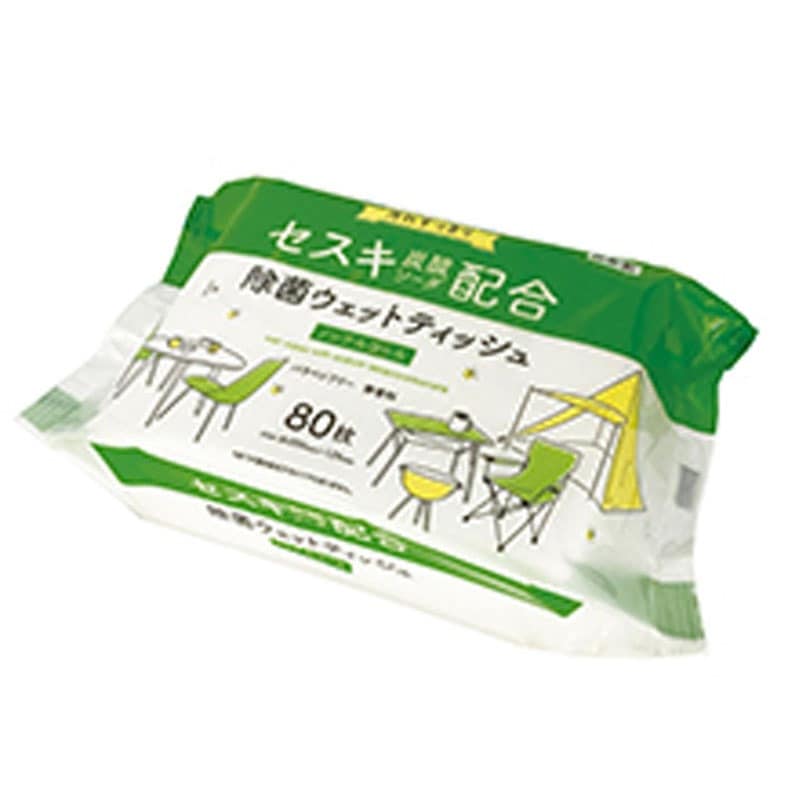 セスキ配合除菌ウェットティッシュ80枚【公式】≪1個からお