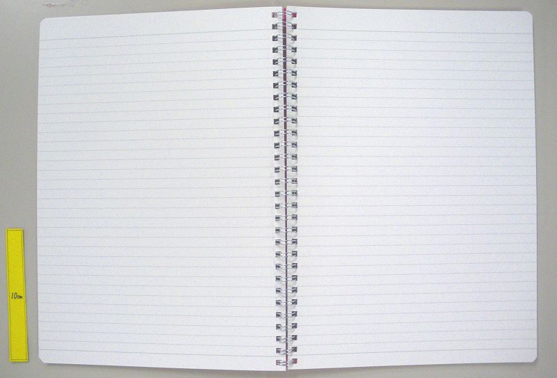 カラーカバーノートＢ５　４０枚グリーン