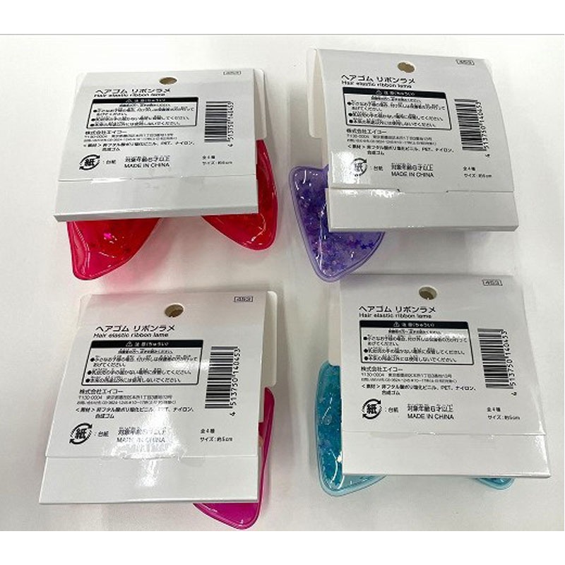 ヘアゴム リボンラメ【公式】≪1個からお届け≫Can☆Doネットショップ