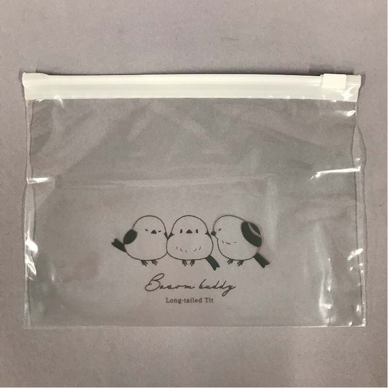 スライダーバッグ５Ｐ　シマエナガ柄