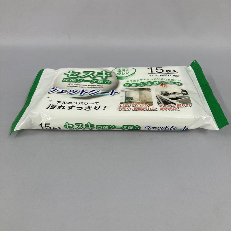 セスキウェットシート 15枚【公式】≪1個からお届け≫Can☆Doネット