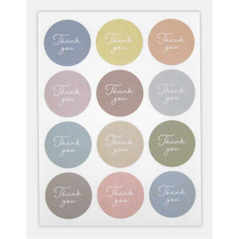 メッセージシールサンキュー96片【公式】≪1個からお届け≫Can☆Do