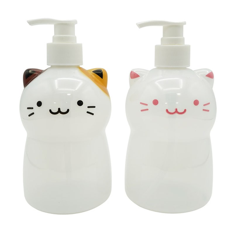 アニマルポンプボトル500mL ねこ【公式】≪1個からお届け≫Can