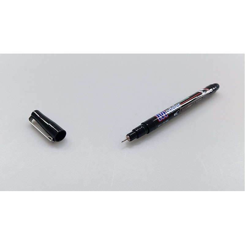 モデラーマーカースミ入れ極細　ブラウン