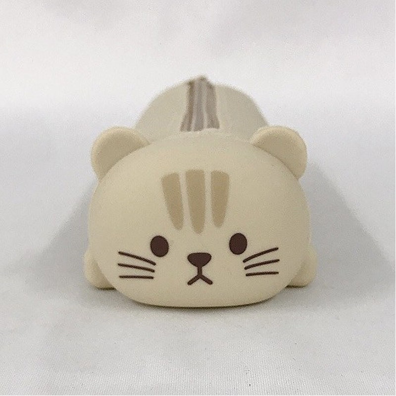 アニマルシリコーンペンポーチ　ねこ