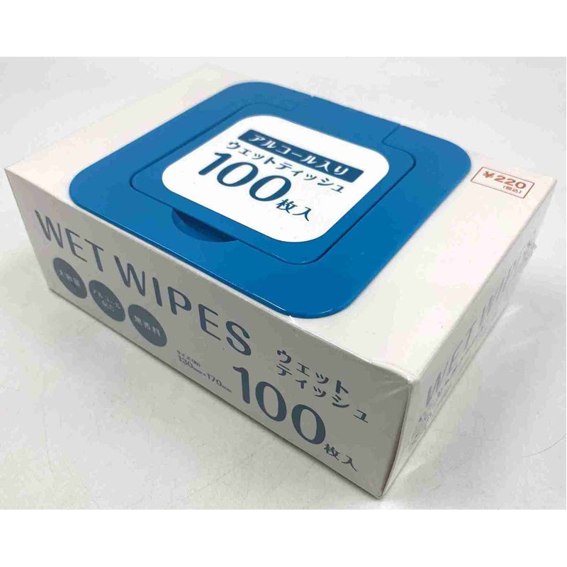 WETティッシュ 100枚 アルコール【公式】≪1個からお届け≫Can