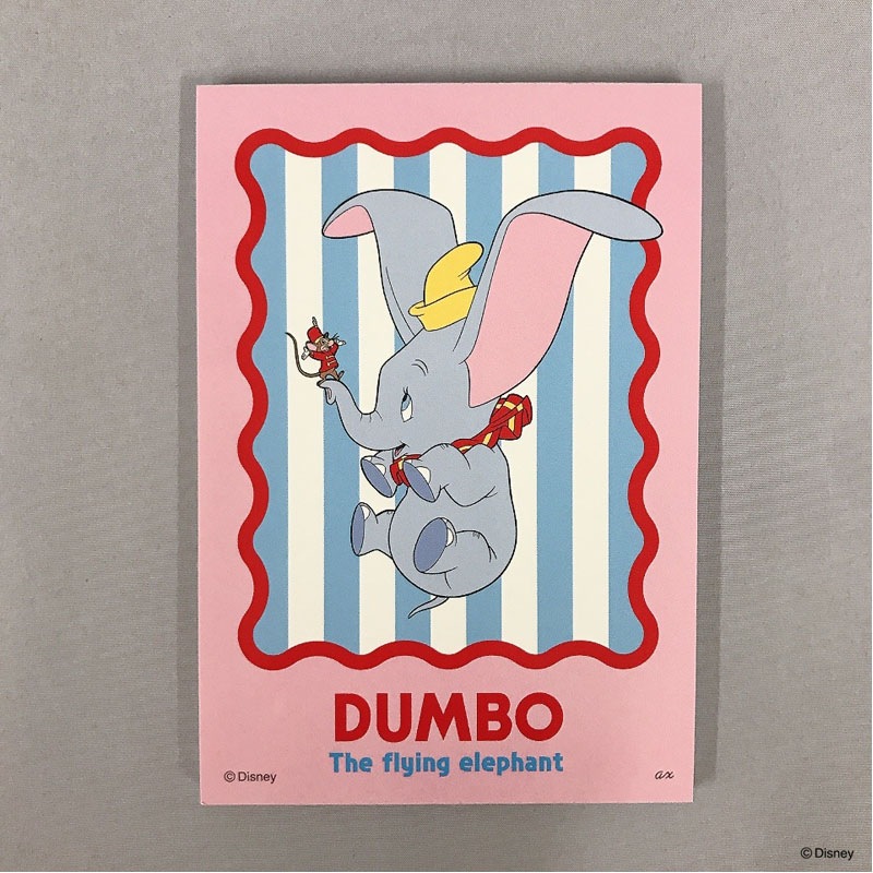 ディズニー メモ 数量限定】ディズニー／ダンボ メモ帳【公式】≪1個からお届け≫Can