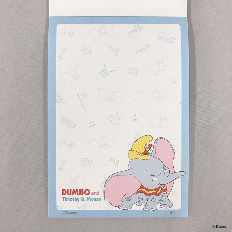 数量限定】ディズニー／ダンボ メモ帳【公式】≪1個からお届け≫Can