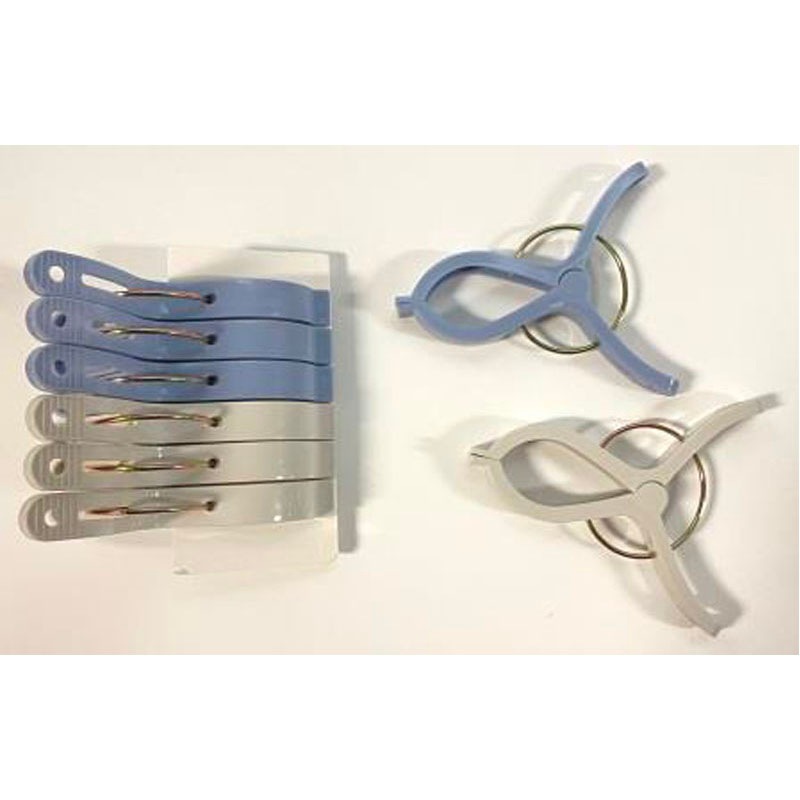 竿キャッチピンチ８Ｐ　ＧＹ×ＢＬ